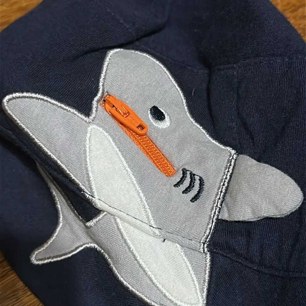 ⚽️4/$20⚽️ Gymboree Shark Attack Bucket Hat, Sz 6-8 Yrs